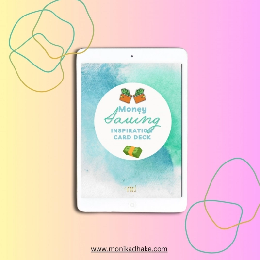 Money Saving Inspiration Card Deck