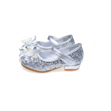 Baby Girl Leather Shoes Kids Floral Princess Shoes Children Dress Shoes With Pearls Sweet Soft Elegant For Wedding Party 0010