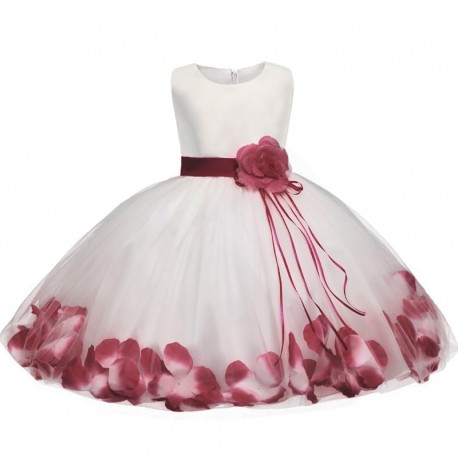 Newborn Baby Girls 1 2 Years Birthday Clothing Evening Dress Toddler Kids Ball Gown for Wedding Party Children Princess Vestido|
