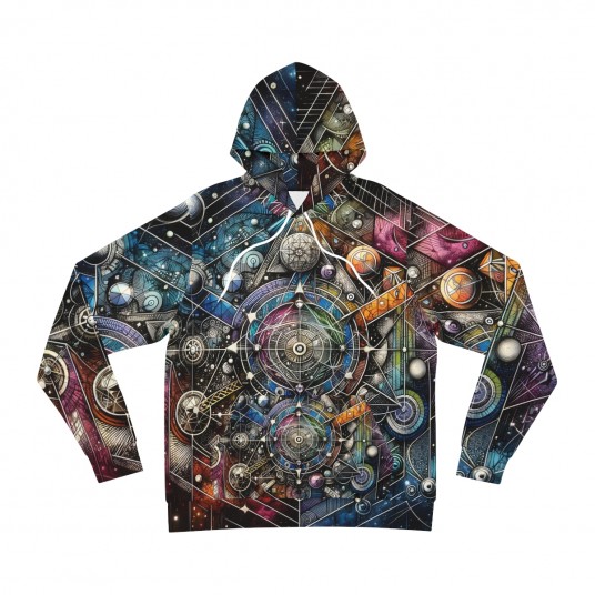 Heart of the Galaxy - AOP Kangaroo Pouch Hoodie