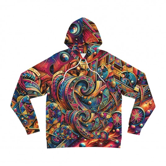 Rothberg Formations - AOP Kangaroo Pouch Hoodie