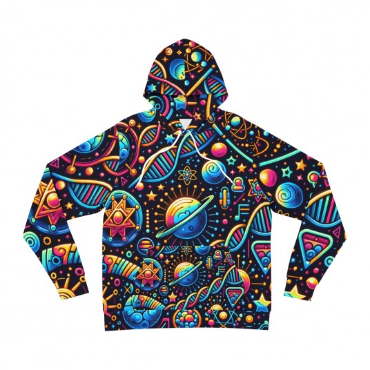 Quantum Nexus - AOP Kangaroo Pouch Hoodie