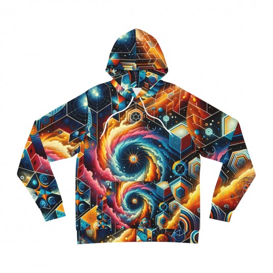 Quantum Harmonics - AOP Kangaroo Pouch Hoodie