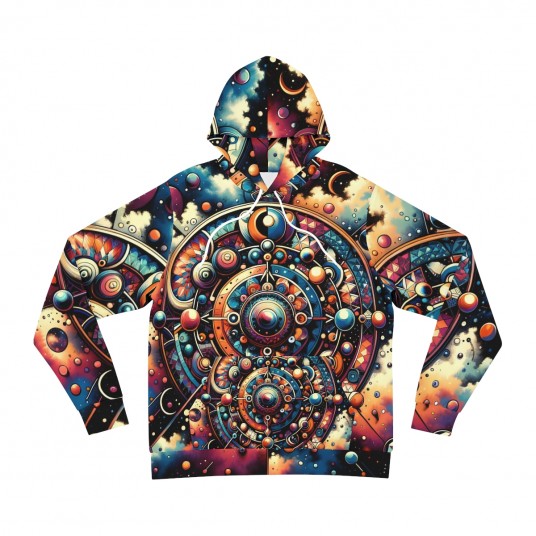 Curvature Paradox - AOP Kangaroo Pouch Hoodie