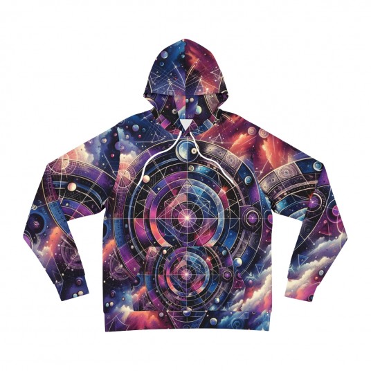 Entropy Matrix - AOP Kangaroo Pouch Hoodie