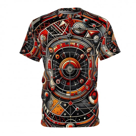 Dirac Orbifold - Polyester AOP Tee