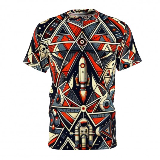 Gauss Flux - Polyester AOP Tee