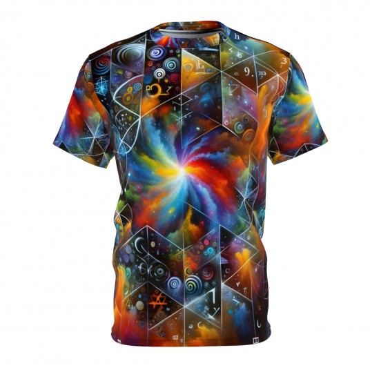 Fractal Equilibrium - Polyester AOP Tee