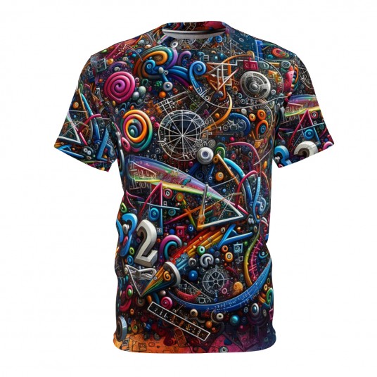 Tensor Equation - Polyester AOP Tee
