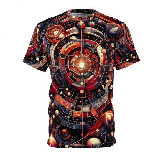 Astrocyte Mechanics - Polyester AOP Tee