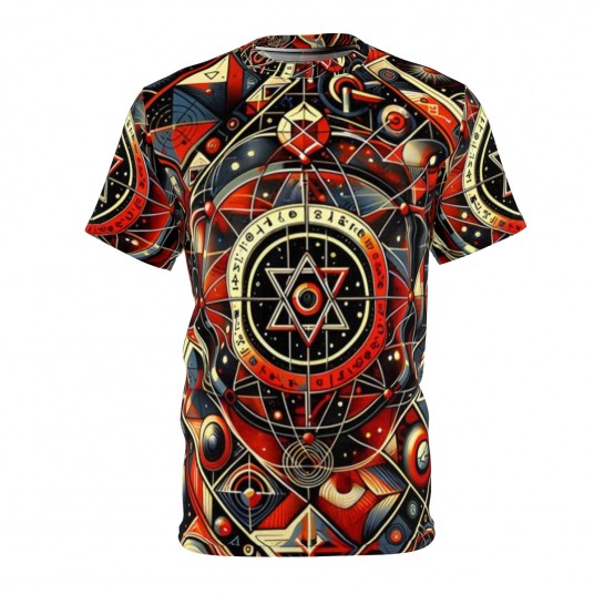 Gaussian Cascade - Polyester AOP Tee