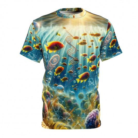 Tensorian Equilibrium - Polyester AOP Tee