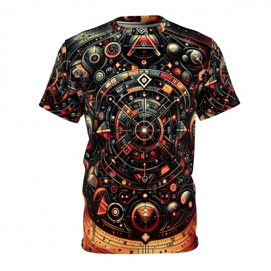 Hexagonal Flux - Polyester AOP Tee