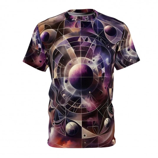 Lorentzian Flux - Polyester AOP Tee