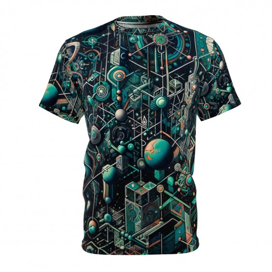 Hawking s Axiom - Polyester AOP Tee