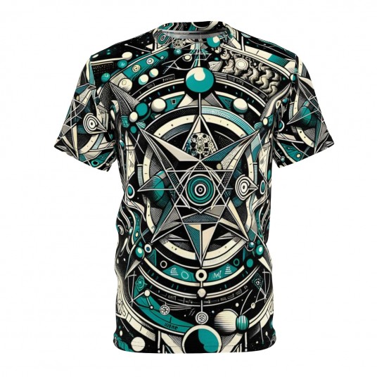Nullosphere Duality - Polyester AOP Tee