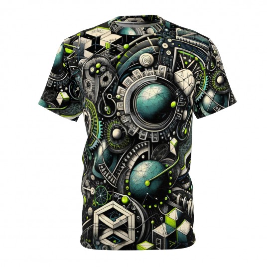 Gaussian Parallax - Polyester AOP Tee