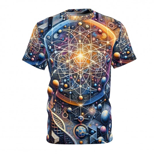 Vectorian Equation - Polyester AOP Tee