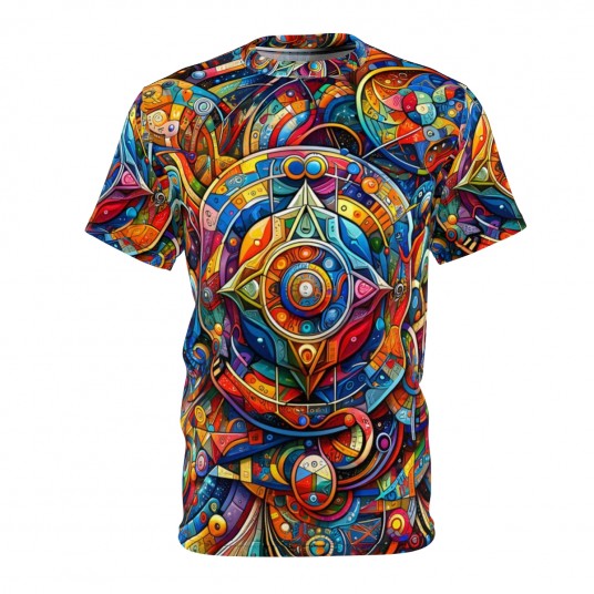 Entropy Crystal - Polyester AOP Tee