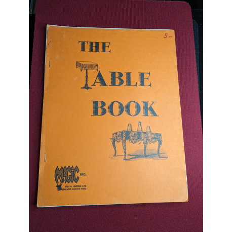 THE TABLE BOOK