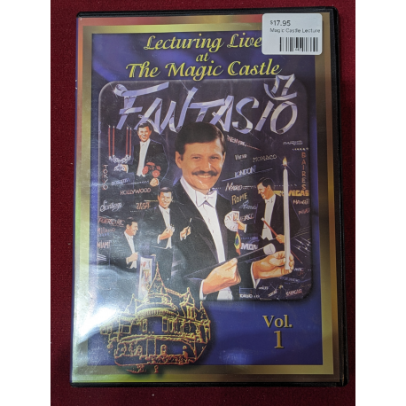 Fantasio's 3 Volume DVD- Lecture at the Magic Castle