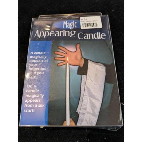 Appearing Candle With Silk