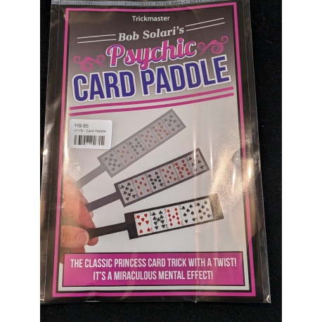 Psychic Card Paddle - Bob Solari