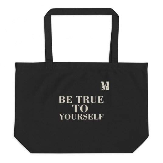 Large organic tote bag