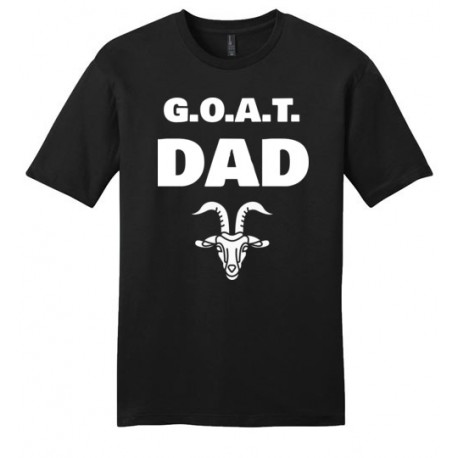 GOAT Dad Greatest Of All Time Best Father T-shirt