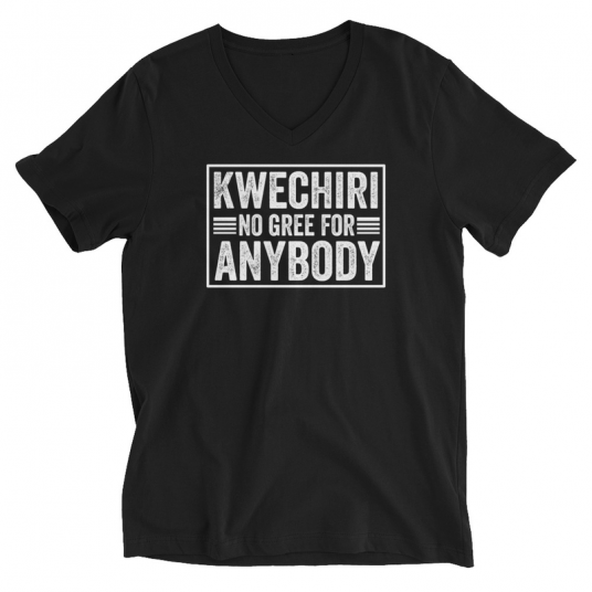 Kwechiri NoGree For Anybody V-Neck T-Shirt