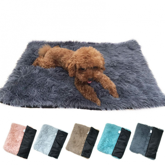 Winter Dog Bed Mat Soft Washable Fleece Pet Cushion House Warm Puppy Cat Sleeping Bed Blanket for Small Large Dogs Cats Mat