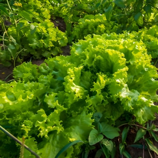 Organic Lettuce Plant Starter (Grand Rapids Leaf)
