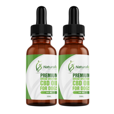 CBD Tincture 500mg Broad Spec for Dogs(2 Bottles)