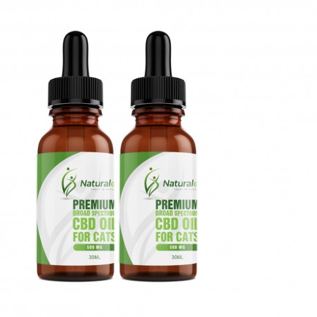 CBD Tincture 500mg Broad Spec for Cats(2 Bottles)