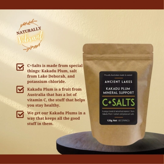 Ancient Lakes Kakadu Plum C+Salts 300g MEGA Pack