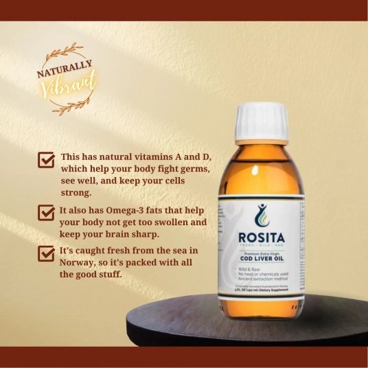 Rosita’s cod liver oil liquid150mls