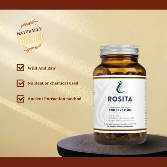 Rosita’s cod liver oil Capsules