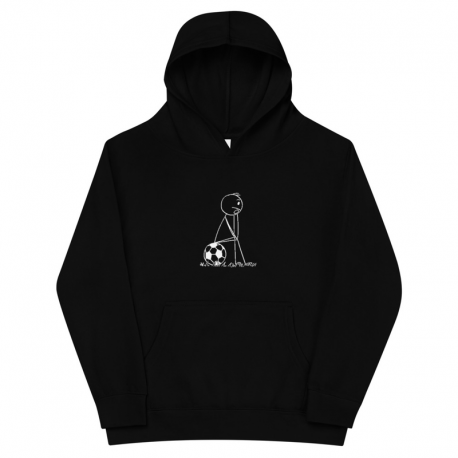 Stick Figure Kids Fleece Hoodie