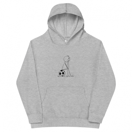 Stick Figure Kids Fleece Hoodie