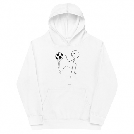 Stick Figure Kids Fleece Hoodie