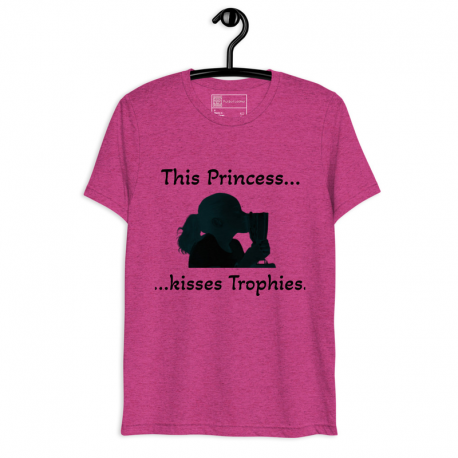 Kisses Trophies Short Sleeve Tri-Blend T-Shirt