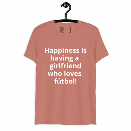 Happiness Short Sleeve Tri-Blend T-Shirt