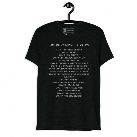 Laws of the Game Short Sleeve Tri-Blend T-Shirt