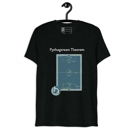 Pythagorean Theorem Short Sleeve Tri-Blend T-Shirt