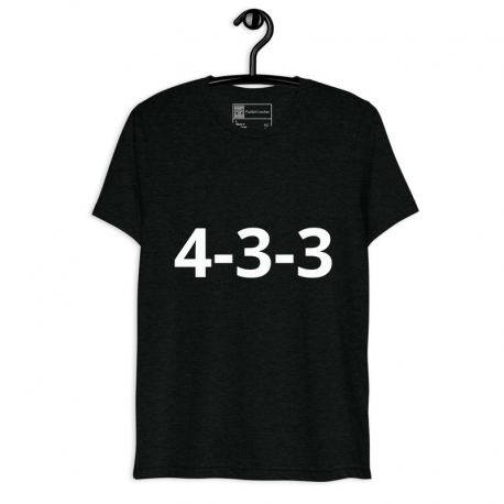 4-3-3 Short Sleeve Tri-Blend T-Shirt