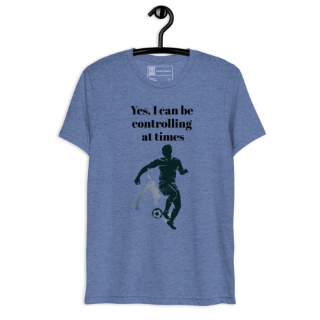 Controlling Short Sleeve Tri-Blend T-Shirt