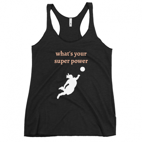 Super Power Women's Racerback Tank