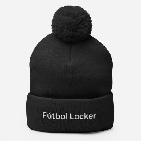 Fútbol Locker Pom-Pom Knit Cap Beanie