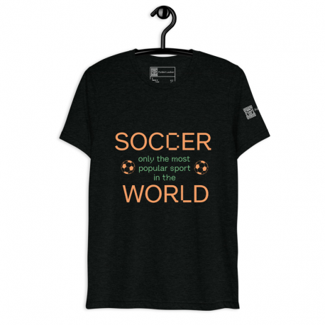 Soccer World Short Sleeve Tri-Blend T-Shirt