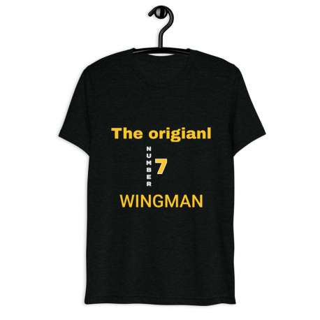 Wingman 7 Short Sleeve Tri-Blend T-Shirt